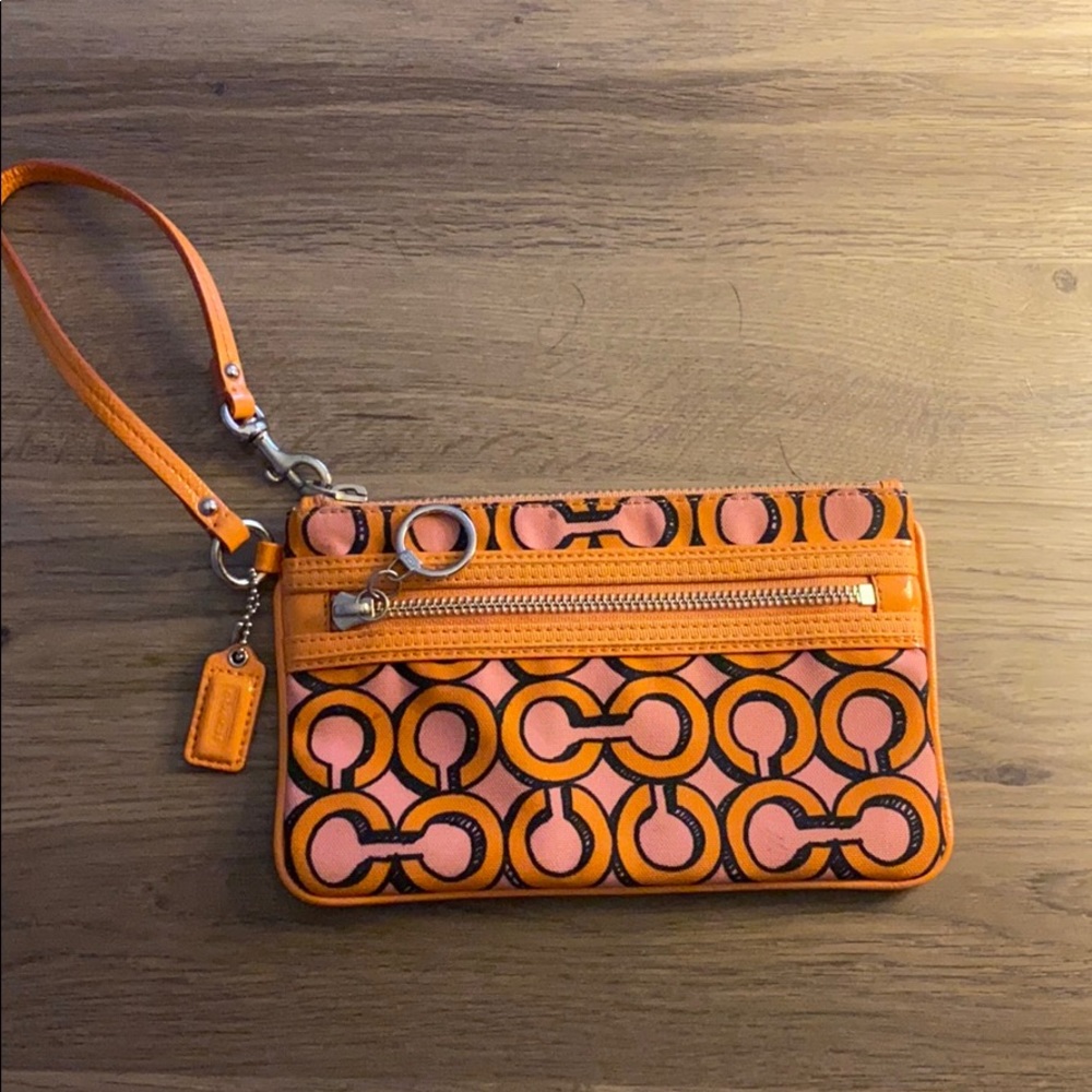 Coach wristlet
